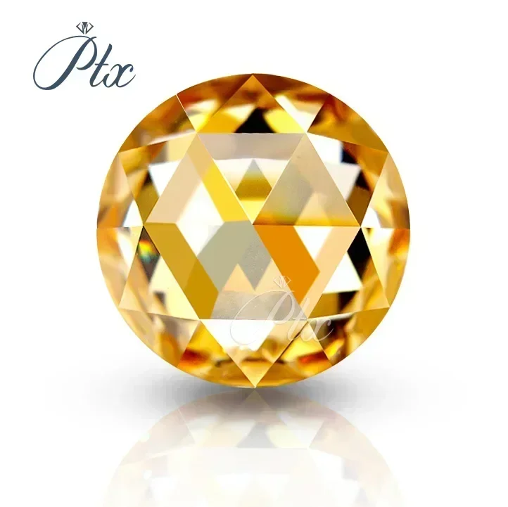 Лидер продаж круглый многоцветный муассанит VVS1 с плоским дном от 3 до 11 мм