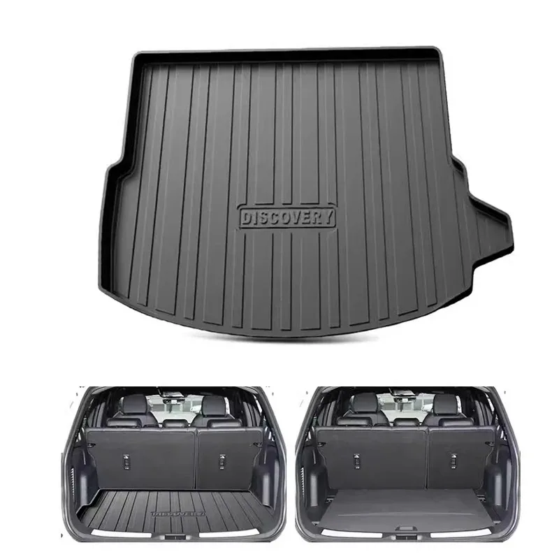 

Для Land Rover Discovery Sport 5/7 мест 2020-2024 TPE коврик в багажник поднос багажника аксессуары всепогодный автомобильный коврик в багажник