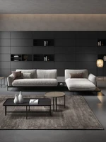 nordic fabric sofa down technology cloth modern minimalist living room full set atmosphere light luxury ins wind