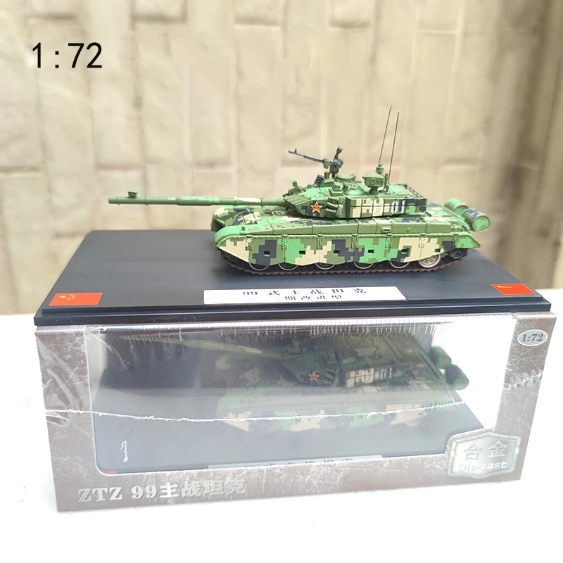 

Литый под давлением масштаб 1:72 Тип 99 основной боевой танк фаза III модифицированный сплав военный боевой гусеничный Танк Модель Коллекционная игрушка подарок