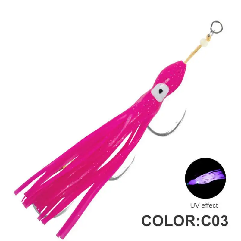 

Имитация Приманки светящаяся 5/0 великолепная ночная рыбалка беспроблемные острые Крючки с бородкой Повышенная прочность и сильное Тянущее усилие