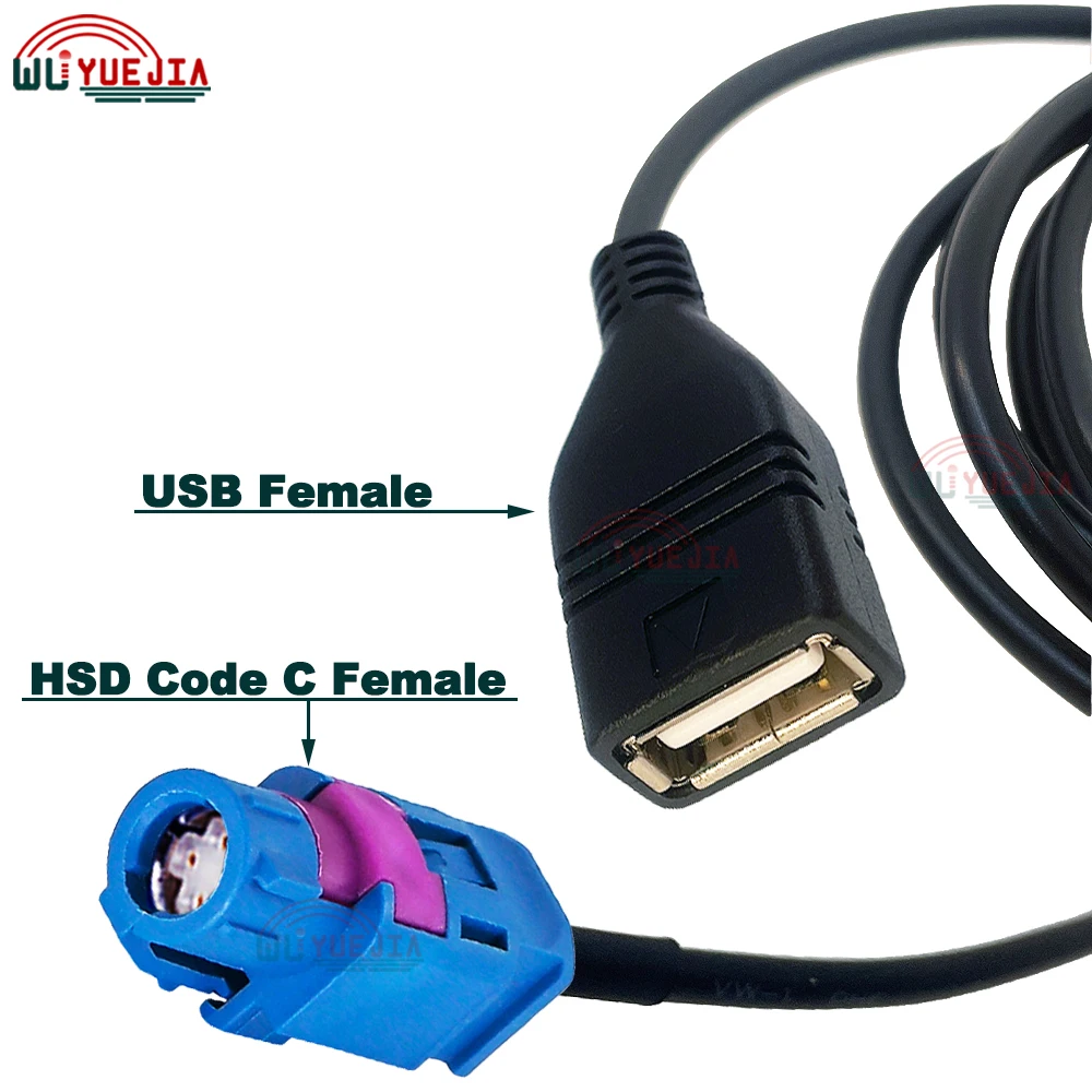 

Кабель HSD-USB «Мама» к HSD-коду A/B/C/D/E/F/G/H/K/Z «мама», 4-контактный разъем, кабель LVDS, экран управления головкой автомобиля, адаптер RCC NAC