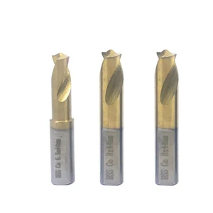 3 шт. HSCO титановый воздушный точечный сварной резак сверло с покрытием 8 мм 516 