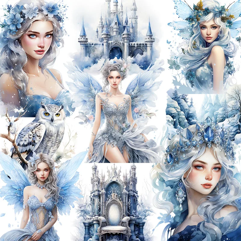 Наклейки для скрапбукинга и рукоделия Зимняя Королева