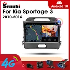 Автомагнитола Srnubi Android 10 для Kia Sportage 3 2010- 2016 мультимедийный видеоплеер 2 Din 4G GPS-навигация Carplay DVD головное устройство