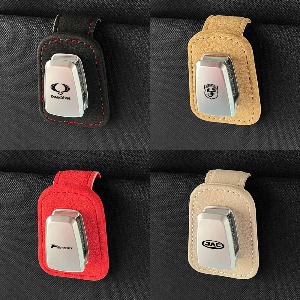 Автомобильный зажим для хранения солнцезащитных очков держатель органайзер Tesla