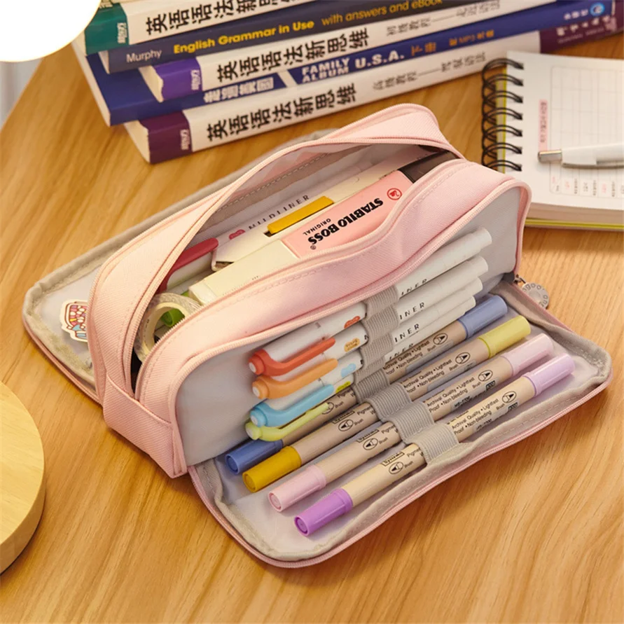 

Pencil Cases High Capacity Pencilcase Estuches Escolares Trousse Scolaire Estojo Escolar School Accessories Pen Case Bags Box