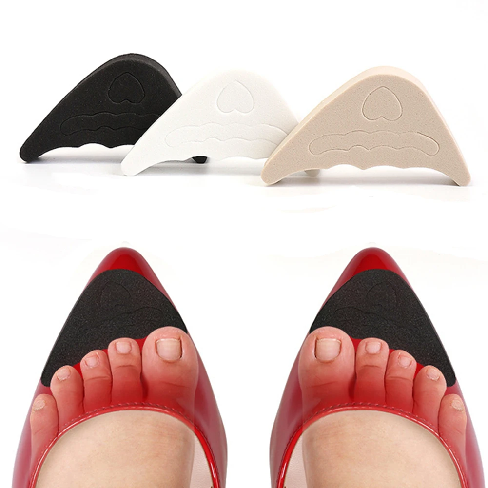 

1 Pair Forefoot Insert Pad For Women High heels Toe Plug Half Sponge Shoes Cushion Feet Filler Insoles Anti-Pain Pads