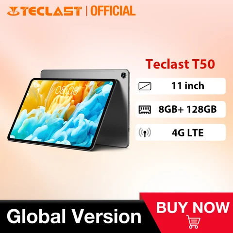 Teclast T50 планшет на Android 12, восемь ядер, экран 2023 дюйма, 8 ГБ + 2000 Гб