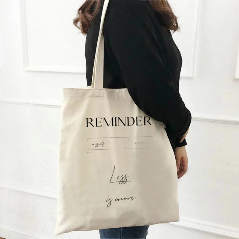 

Kawaii College Style Cartoon Fun Letter Printing Casual Wild Shopping Bag Fashion Casual Large-capacity Backpack Literary Canvas