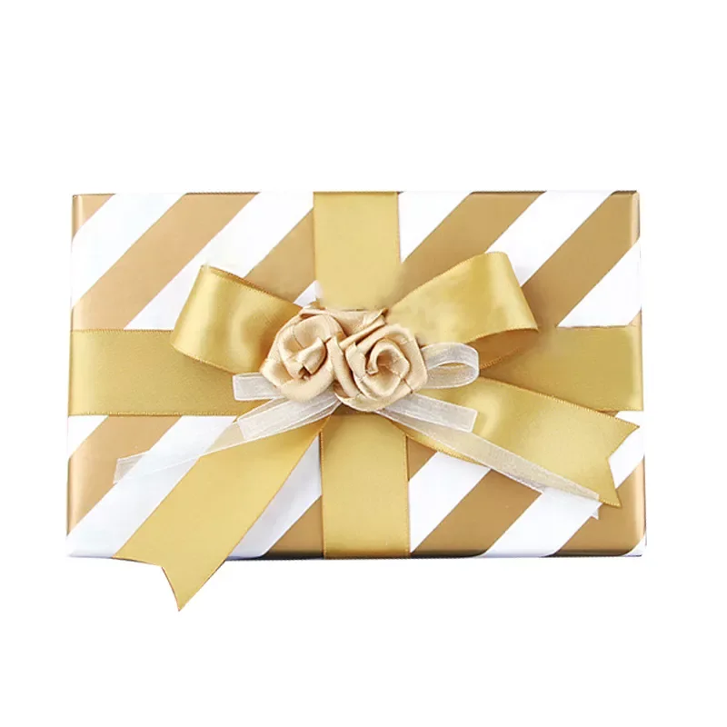 

Упаковочная бумага из крафт-бумаги с рождественскими рисунками, семейная Рождественская серия, упаковочная бумага для свадебных подарков