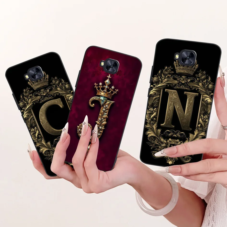 Фото Чехол для Asus ZenFone 4 Selfie ZD553KL X00LD, мягкий силиконовый чехол с буквами в стиле ретро для Asus 4 Selfie Pro ZD552KL Z01MD Shell №2