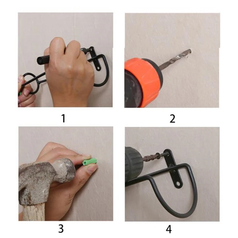 Настенный держатель для вина шампанского 1 шт.