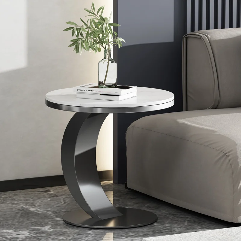 

Auxiliary Sofa Side Table Coffee Minimalist Luxury Design Table Bedside Nordic Table De Bistro Entrance Hall Furniture LQQ30XP