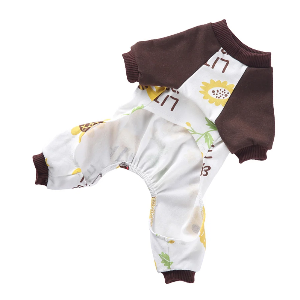 

Pet Pajama Warm Dog Apparel Winter Clothing Costume Coat Supple Sleeping Outfit Puppy Sweater Outfits Jumpsuit Shirt Home Cold