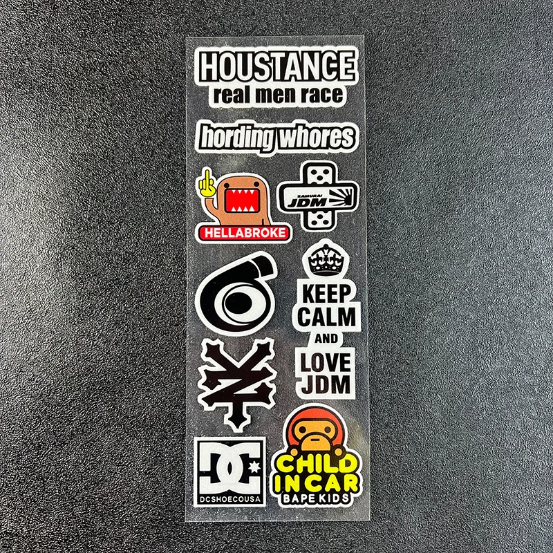 Аксессуары для мотоциклов светоотражающие наклейки декоративные