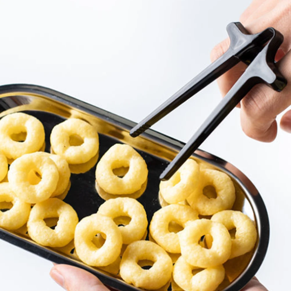 

4 Pcs Finger Chopsticks Hand-Free Snack Finger Chopsticks Finger Clips for Gamers Finger Food Tongs Clamps Game Accessories New