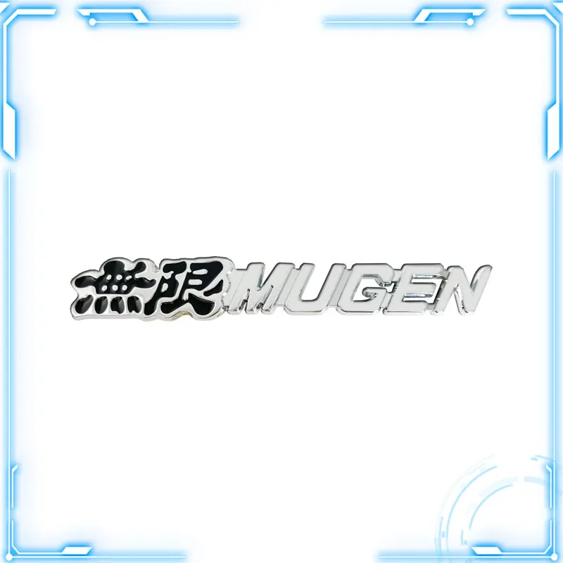 

1 шт. 3D металлический логотип, передняя решетка радиатора, задний бампер, значок, наклейка для Honda Mugen Accord Fit CRV