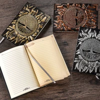 notebook vintage tree of life a5a6 journals handcraft embossed leather diary bible book travel planner school office gift