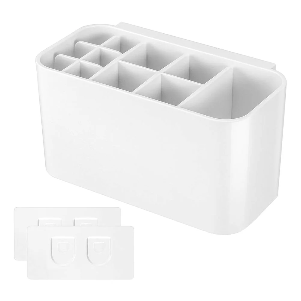 

Storage Holder Bathroom Organizer Racktoothpaste Standcontainer Case Box Electric Cup Free Nail Desktop