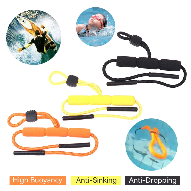 

Плавающая пенопластовая цепочка для очков ремешки для шеи шнур для солнцезащитных очков ремешок для спортивных очков шнур для аксессуаров