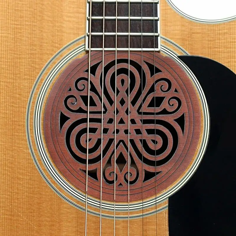 Блок отверстия для звука гитары декоративные детали аксессуары портативный