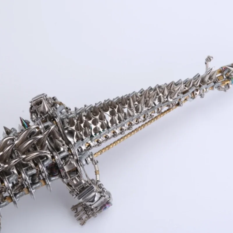 3D-пазл из крокодиловой кожи металлическая Сборная модель сделай сам наборы