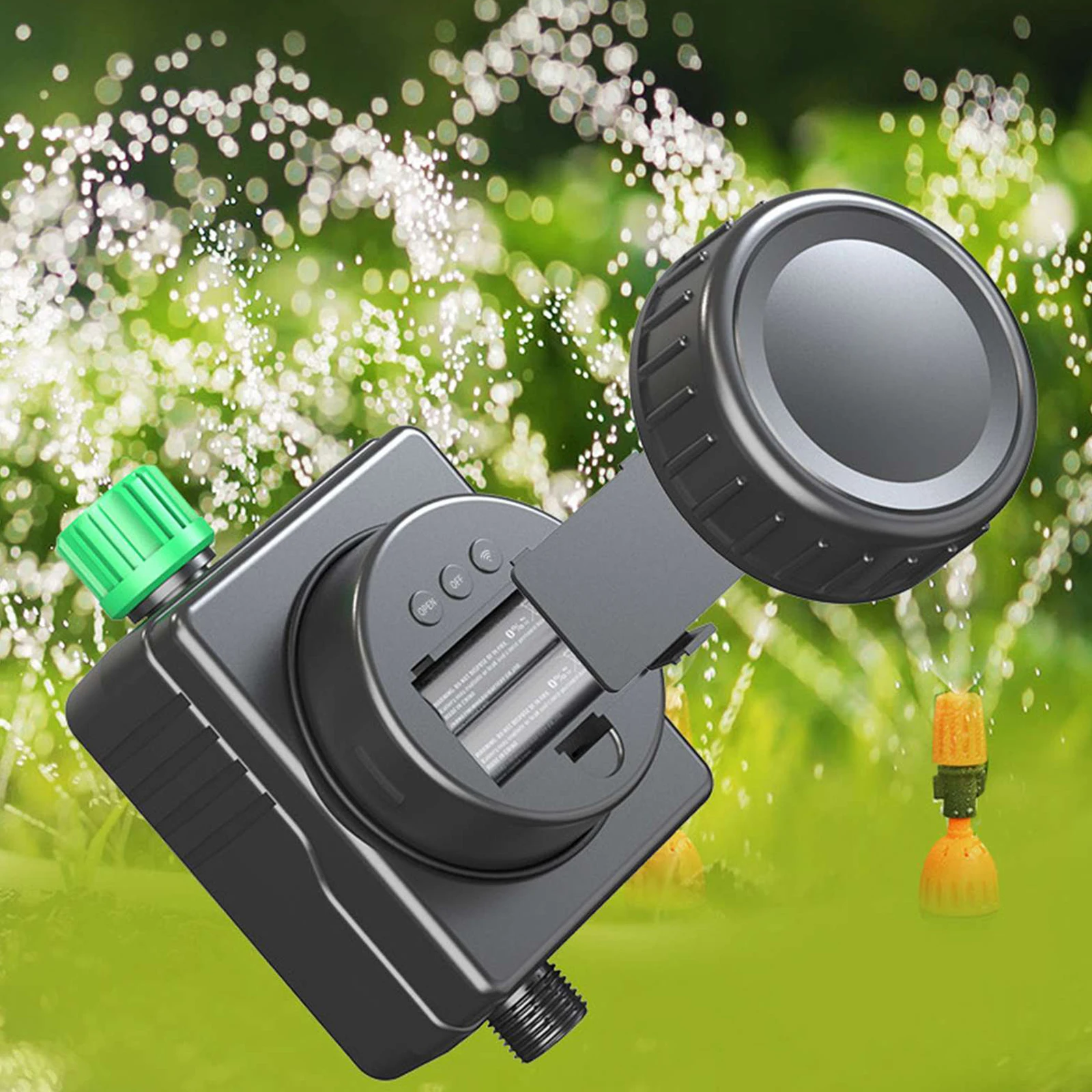 Automatic Electronic Watering Timer Home Garden Irrigation Timer Controller System Wifi Water Valve Mobile Phone Remote Control