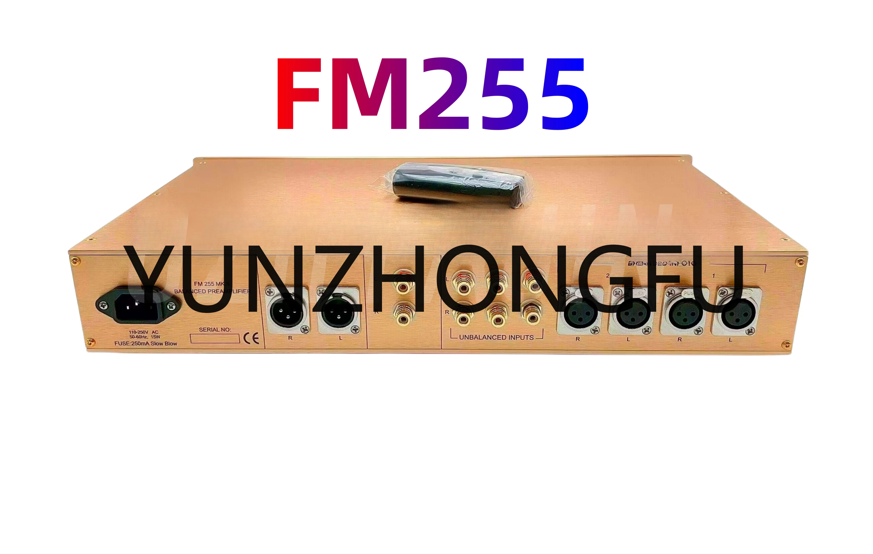 Полностью сбалансированная версия с дистанционным управлением передняя часть 1:1