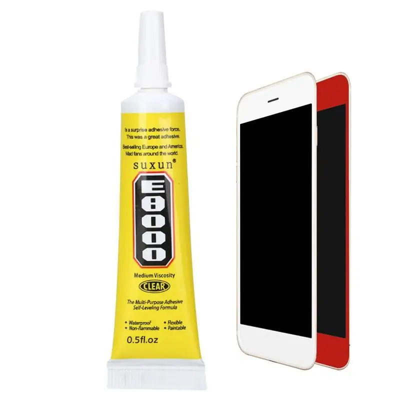 Adhesive Glue For Phones Repair Multi-Purpose Clear Adhesive Glue Removable Gluing Accessory For Rubber Paper Glass And Other