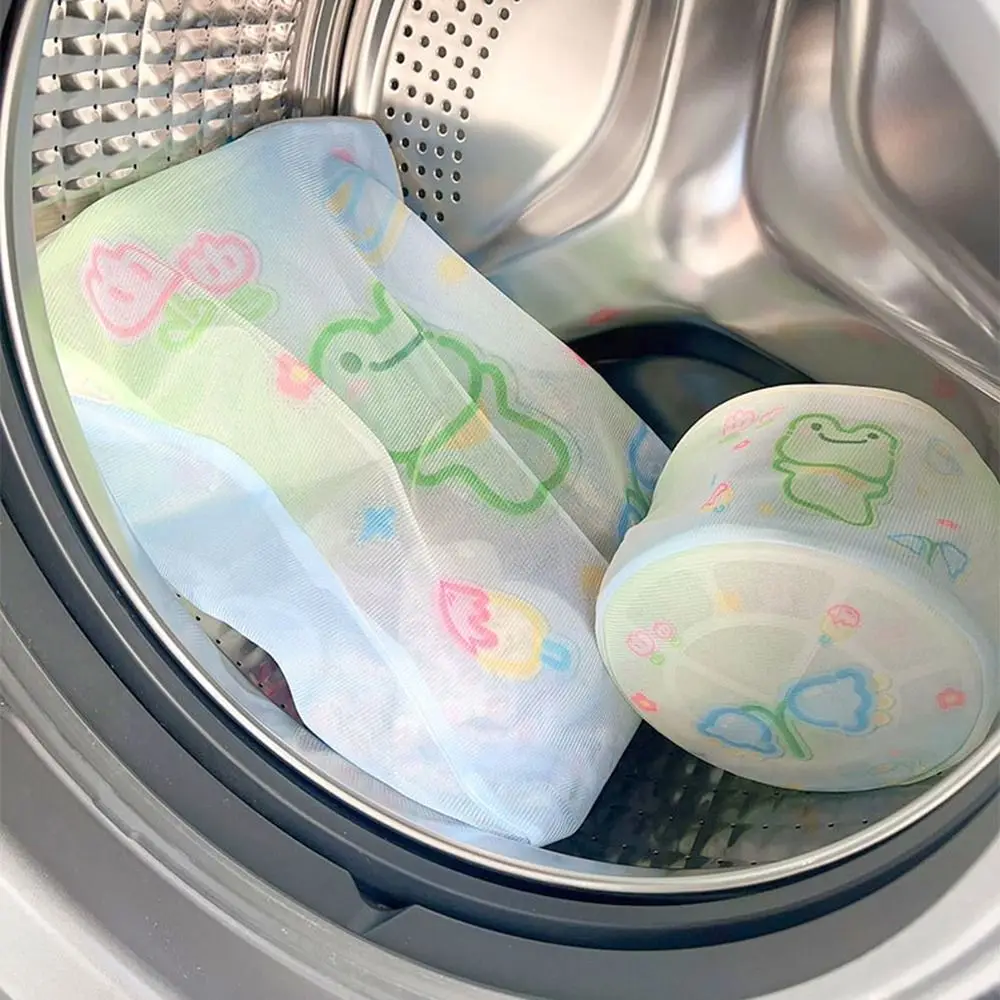 4 шт. набор сетчатых мешков для белья разных размеров милый органайзер дорожной