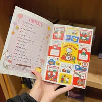 new kawaii japan anime melody kuromi stickers diy notebook scrapbooking stickers book school stationery