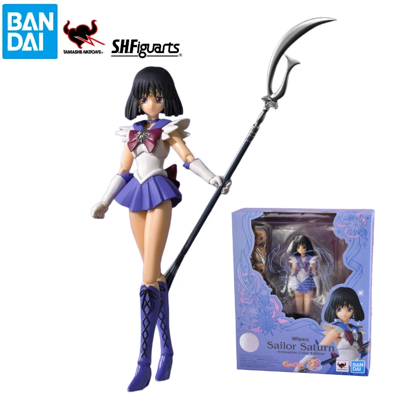 Коллекционная фигурка Bandai SHF Sailor Moon Saturn-Animation