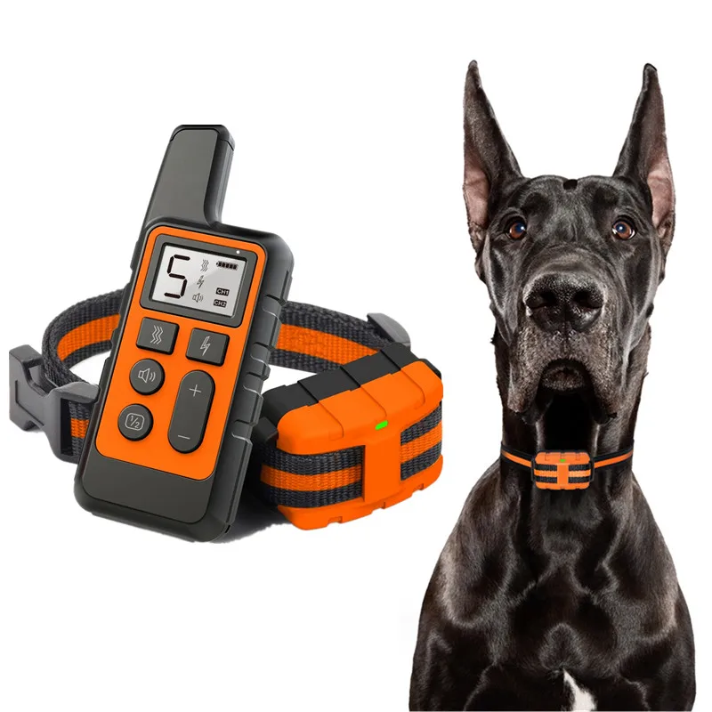 

Collar Dog Sound Control Vibration Remote Controller Remote 500m Rechargeable Collar New Pet Dog Waterproof Shock Training 40%