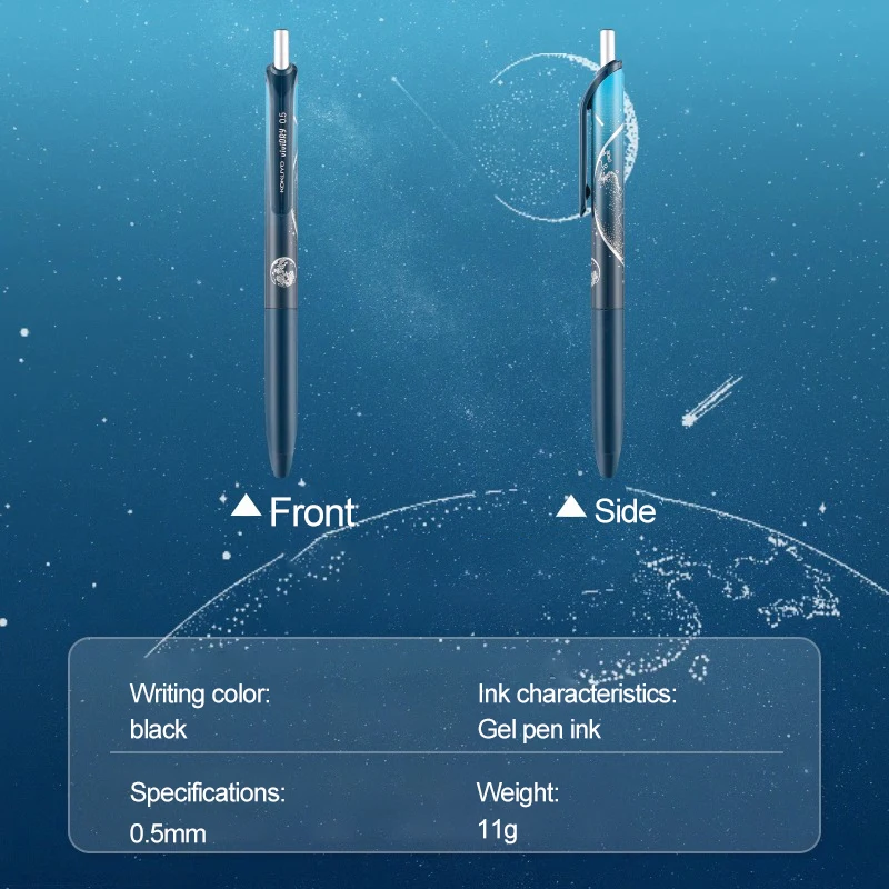 

Гелевая ручка KOKUYO ViviDRY черная 0,5 мм