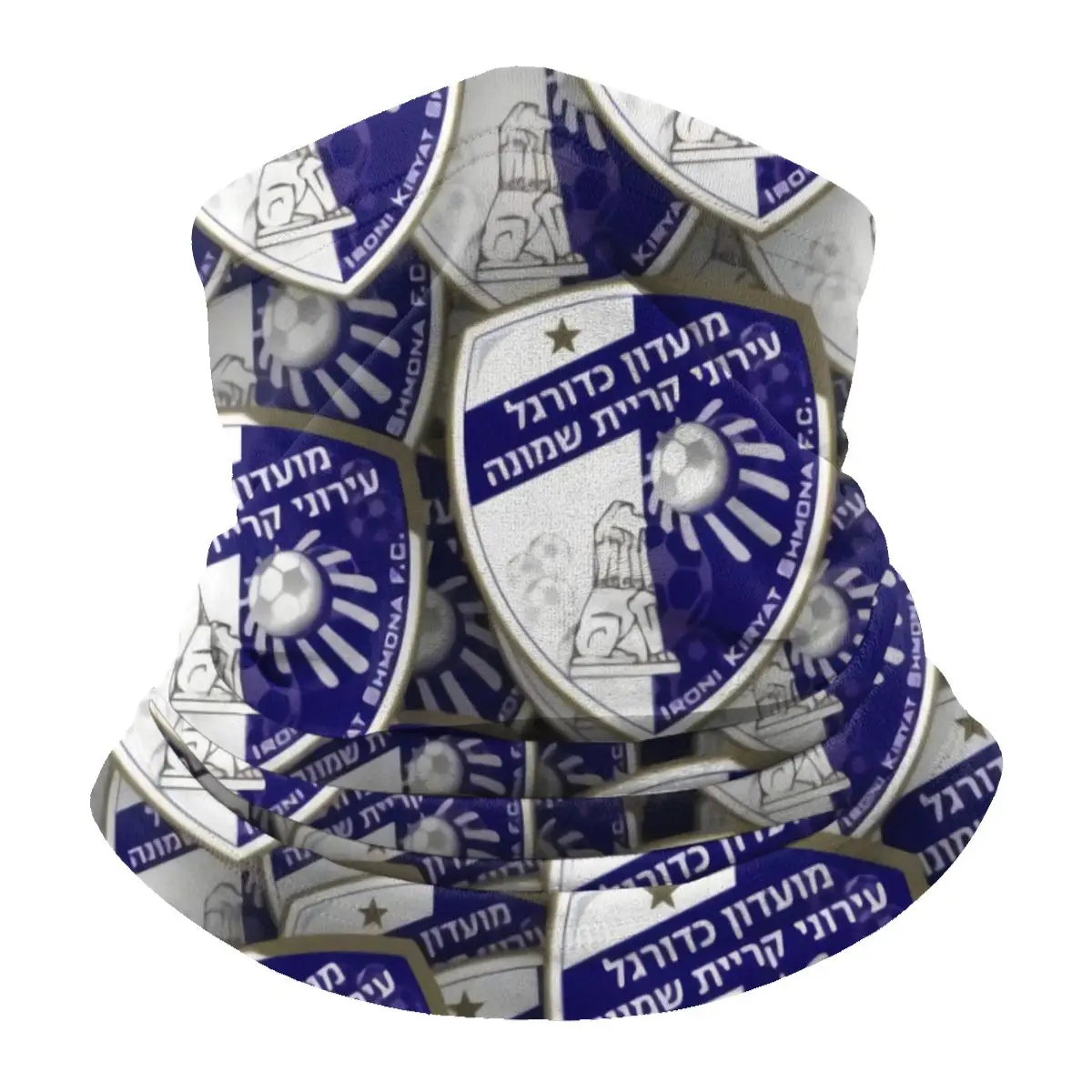 

Israel Hapoel Ironi Kiryat Shmona Fc Face Mask Balaclavas Seamless Bandana Headwear Neck Warmer Gaiter Outdoor Multi-Functional
