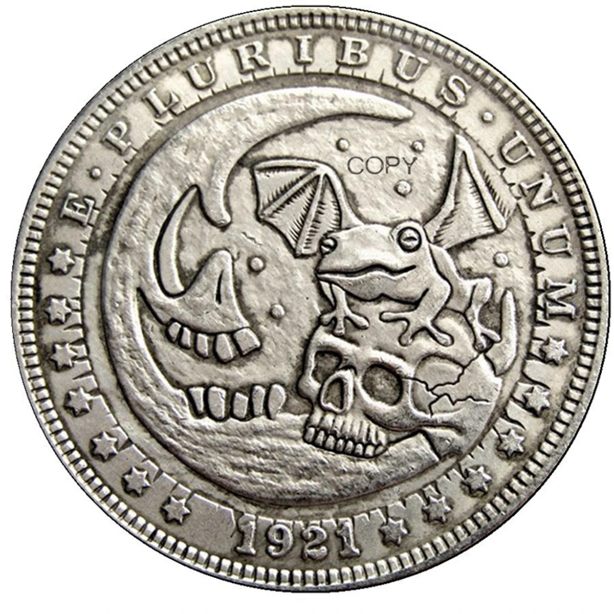 

Винтажный хобо с посеребренной монеткой YYBCB