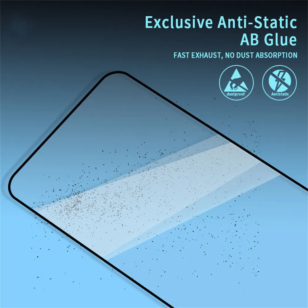 Full Coverage Tempered Glass Screen Protector for iPhone 14 Pro Max 13 Mini 12 11 X XS XR 7 Plus 8 SE 2022 2020 Film Protection