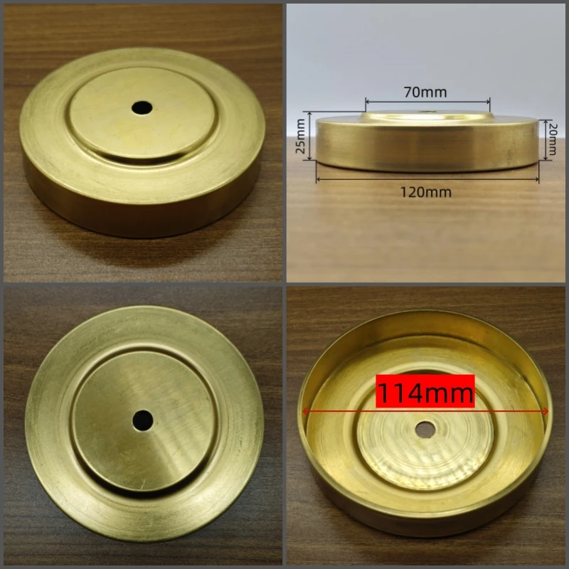 

Латунная настольная лампа Calla&Allan