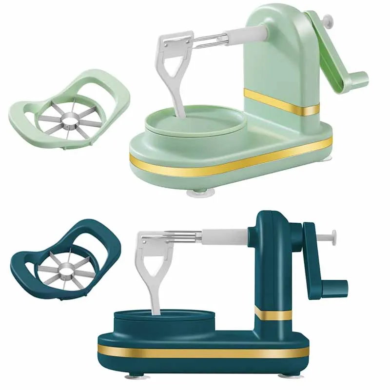 

Hand-cranked Fruit Apples Peeler Machine Apples Peeler Slicer Manual Rotating Kitchen Peeling Machine for Apples Kitchen Gadgets