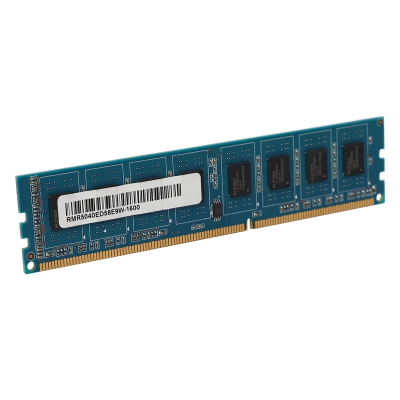 Фото Память DDR3 для настольного компьютера, 4 Гб, 2RX8, 1600 МГц, 240 контактов, 1,5 в, DIMM ОЗУ для материнской платы AMD №1