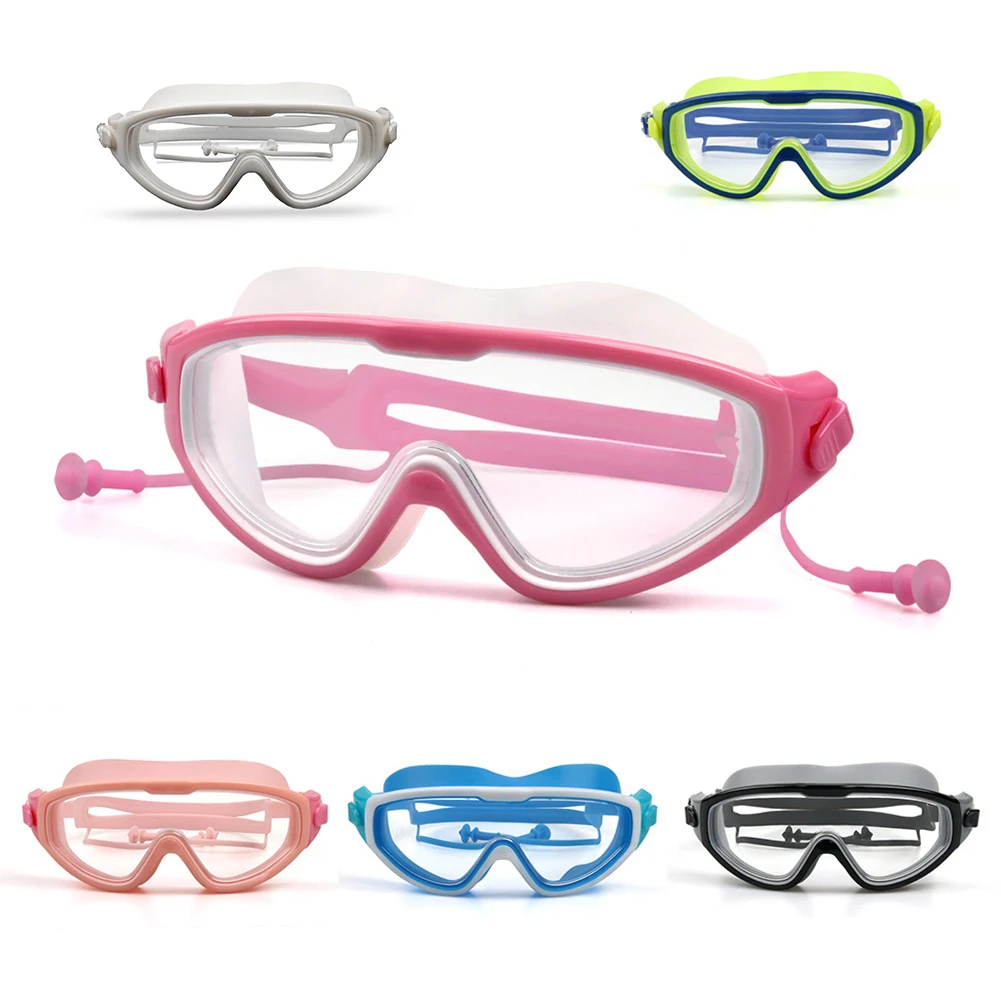 

Swimming Goggles Swimming Glasses Waterproof Anti-fog Pool Glasses for Boys Girls Kids Diving Snorkeling Eyewear Adluts