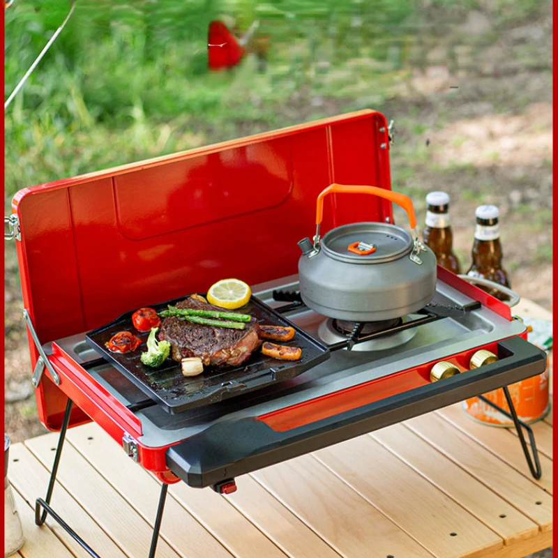 

Outdoor Picnic Camping Barbecue Stove Outdoor Gas Gas Stove Portable Gas Stove Camping Equipment Cookware Stove