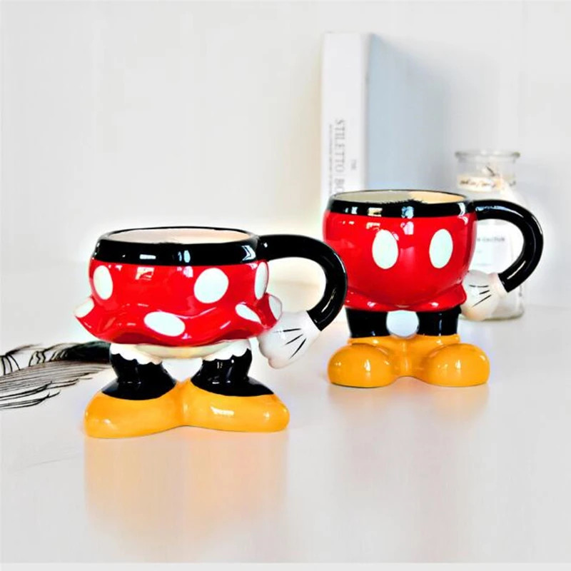 

Children Cartoon Cup Mug Ceramic Couple Pair Cup Tumbler with Straw Starbucks Cup Mugs Coffee Cups Turkish Mugs Cute