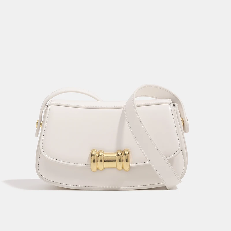 Высококачественная дизайнерская сумка на плечо однотонная женская простая