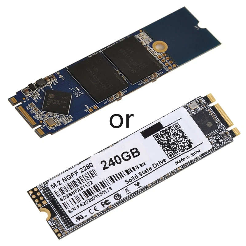 

K92C M.2 2280 SATA3.0 6Gbps SSD 2280 Hard Drive Disk Internal Compact SSD Solid State Drive Form Factor M.2 2280 Interface