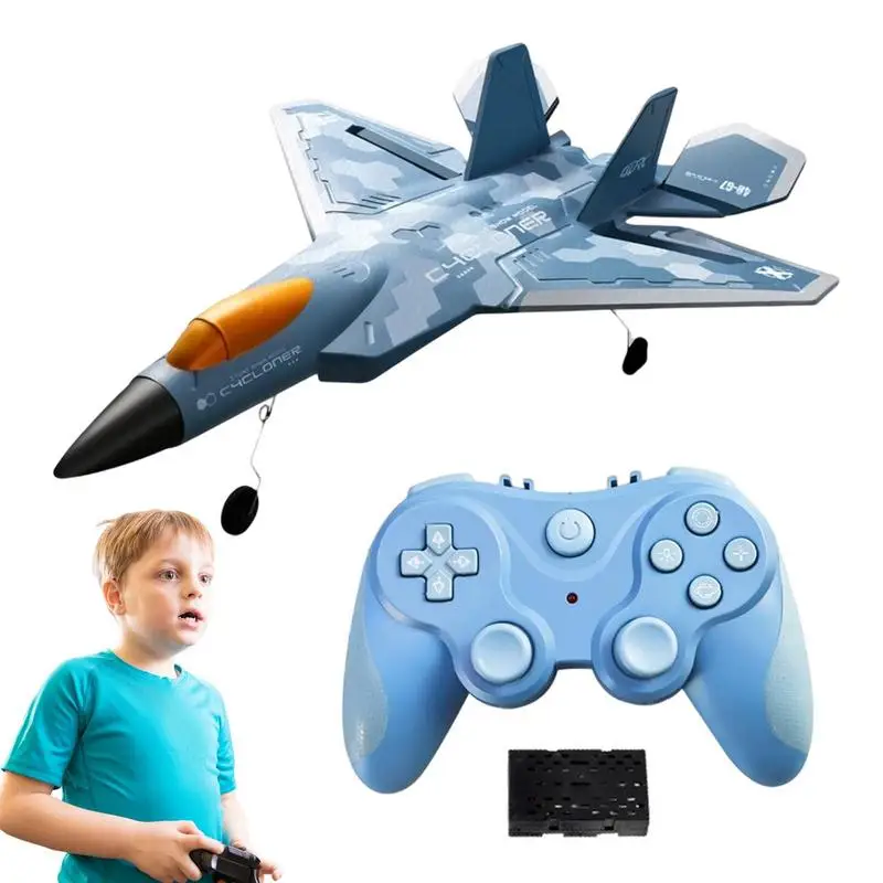 

Remote Control Foam Plane Foam Glider Aircraft Airplane Toys With LED Light Flying Toys For Children Boys Gift