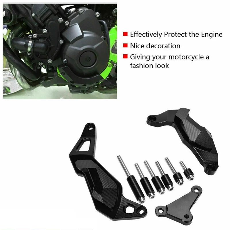 Комплект защиты двигателя мотоцикла защитная крышка поломка ползунок защита от