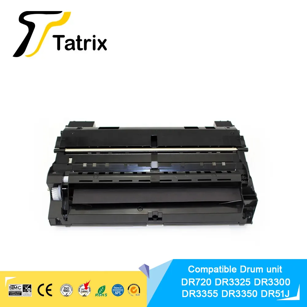 Tatrix DR720 DR3325 DR3300 DR3355 DR3350 DR51J Совместимый лазерный черный тонер-барабан для принтера