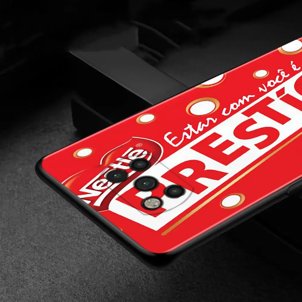 Case For Poco X3 NFC M3 Pro M3 F3 F1 Capa for Mi Note 10 Pro Caso For Xiaomi CC9 Pro A3 A2 Black Chocolate Nutella Bottle